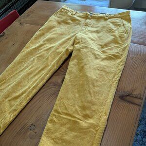 Brooks Brothers Gold Corduroys